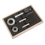 BOWERS SXTD5M-BT digital 3-punkt mikrometer sæt 20-50 mm med kontrolring og Bluetooth